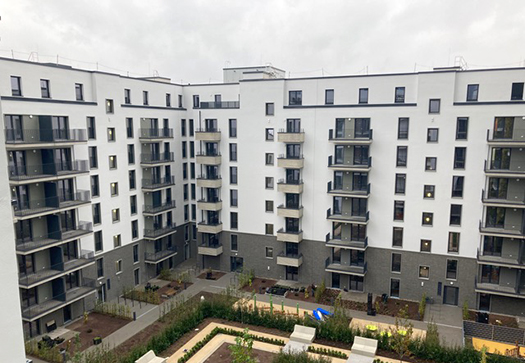Wohnblock fertig